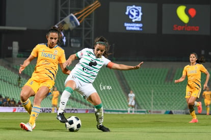 Cinthya Peraza, Bianca Sierra | Santos vs Tigres J17 A2021 Liga MX femenil