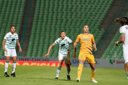 Nancy Quiñones, Lydia Rangel | Santos vs Tigres J17 A2021 Liga MX femenil