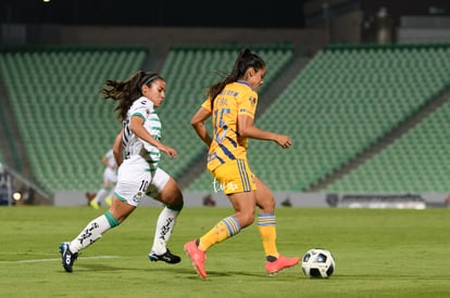 Cinthya Peraza | Santos vs Tigres J17 A2021 Liga MX femenil