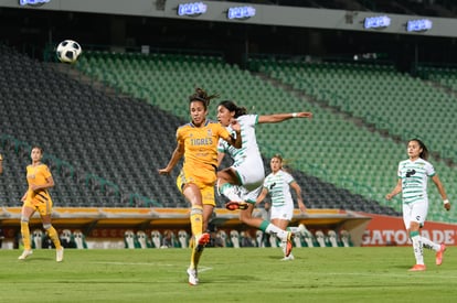 Estela Gómez, Bianca Sierra | Santos vs Tigres J17 A2021 Liga MX femenil