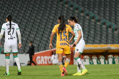 Lourdes De León | Santos vs Tigres J17 A2021 Liga MX femenil