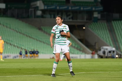 Nancy Quiñones | Santos vs Tigres J17 A2021 Liga MX femenil