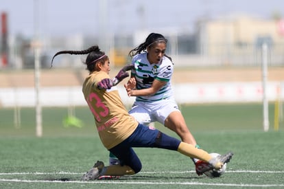 Celeste Guevara, Mar Moya | Santos vs Pumas femenil sub 17 cuartos de final