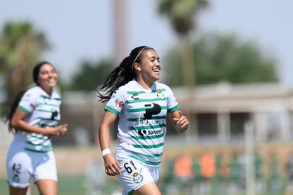 Celebran gol de Celeste Guevara, Celeste Guevara | Santos vs Pumas femenil sub 17 cuartos de final