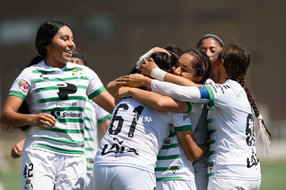 Celebran gol de Celeste Guevara, Celeste Guevara | Santos vs Pumas femenil sub 17 cuartos de final