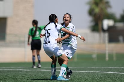 Gol de Ailin Serna, Paulina Peña, Ailin Serna | Santos vs Pachuca femenil sub 17 semifinales