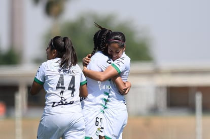 Gol de Ailin Serna, Maika Albéniz, Paulina Peña, Ailin Serna | Santos vs Pachuca femenil sub 17 semifinales