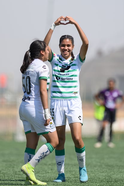 Gol de Ailin Serna, Ailin Serna | Santos vs Pachuca femenil sub 17 semifinales