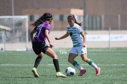 Maika Albéniz, Valeria Gallegos | Santos vs Pachuca femenil sub 17 semifinales