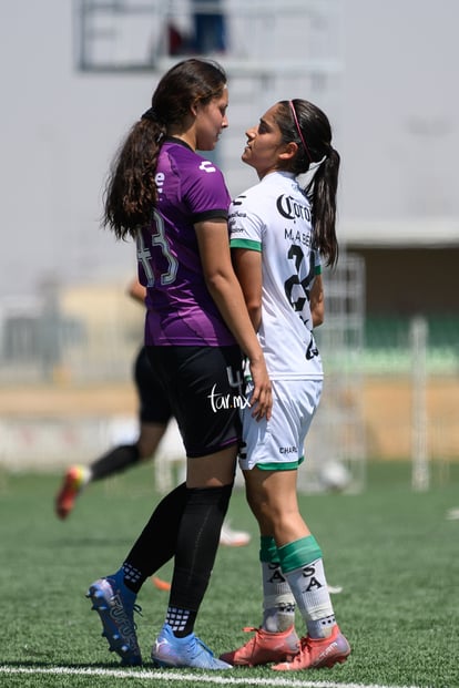 Maika Albéniz, Akane Lara | Santos vs Pachuca femenil sub 17 semifinales