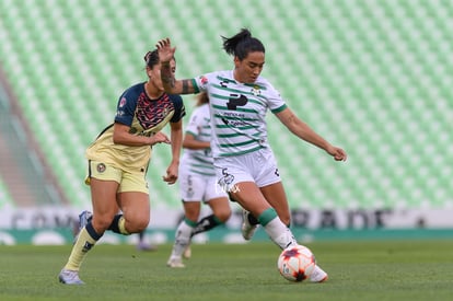 Lucero Lara | Santos vs America J9 C2022 Liga MX femenil