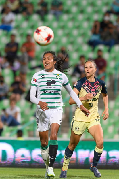 Mariela Jiménez | Santos vs America J9 C2022 Liga MX femenil