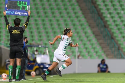 debut, Peña, Paulina Peña | Santos vs America J9 C2022 Liga MX femenil