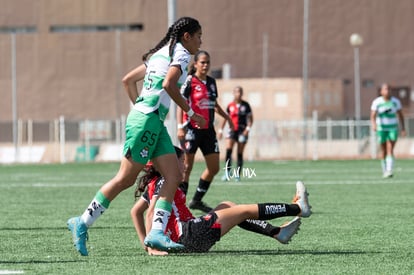 Ailin Serna, Ashleen Carrillo | Santos Laguna vs Atlas FC femenil J13 A2022 Liga MX