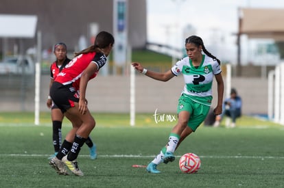 Ailin Serna, Lorena Vega | Santos Laguna vs Atlas FC femenil J13 A2022 Liga MX