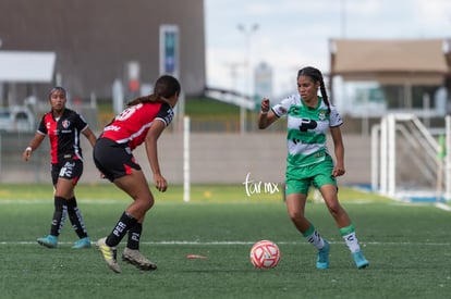 Ailin Serna, Lorena Vega | Santos Laguna vs Atlas FC femenil J13 A2022 Liga MX