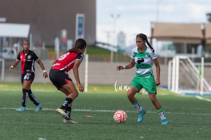 Ailin Serna, Lorena Vega | Santos Laguna vs Atlas FC femenil J13 A2022 Liga MX