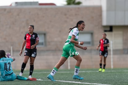 De gol de Ailin, Ailin Serna | Santos Laguna vs Atlas FC femenil J13 A2022 Liga MX