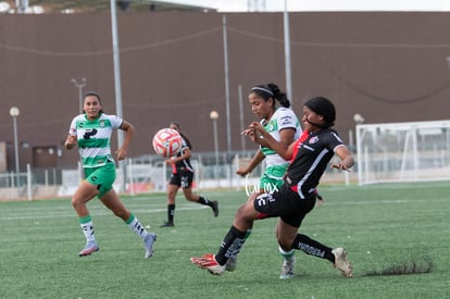 Abigail Sanchez, Layda Fernandez | Santos Laguna vs Atlas FC femenil J13 A2022 Liga MX