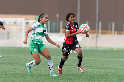 América Romero, Abigail Sanchez | Santos Laguna vs Atlas FC femenil J13 A2022 Liga MX