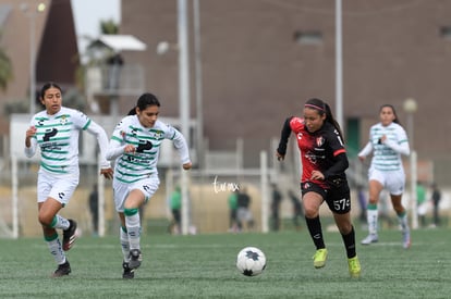 Audrey Vélez, Noemí Villalobos | Santos vs Atlas J6 C2022 Liga MX