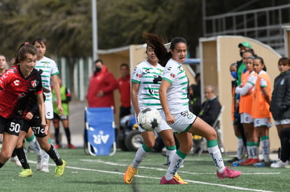 María Carrillo,  José  García | Santos vs Atlas J6 C2022 Liga MX