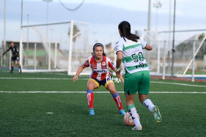 Stefany Martínez, Judith Félix | Santos Laguna vs Atlético de San Luis femenil sub 18