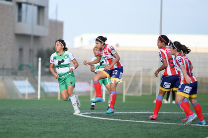 Britany Hernández, Ghislane López | Santos Laguna vs Atlético de San Luis femenil sub 18