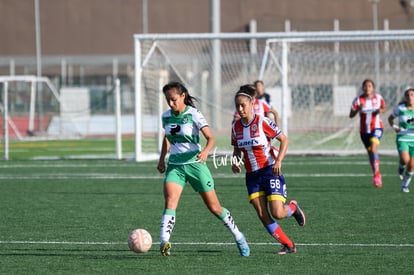 Yessenia Novella, Abril Sierra | Santos Laguna vs Atlético de San Luis femenil sub 18