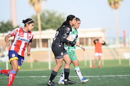 Ana Zárate, Ghislane López, Judith Félix | Santos Laguna vs Atlético de San Luis femenil sub 18