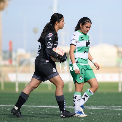 Ana Zárate, Judith Félix | Santos Laguna vs Atlético de San Luis femenil sub 18