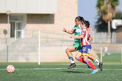 Stefany Martínez, Celeste Guevara | Santos Laguna vs Atlético de San Luis femenil sub 18