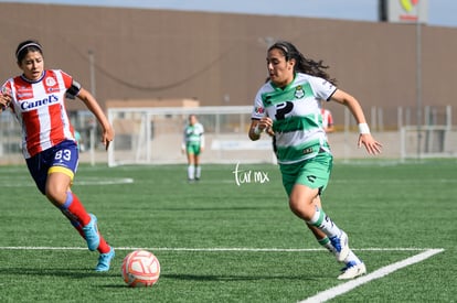 Ghislane López, Judith Félix | Santos Laguna vs Atlético de San Luis femenil sub 18