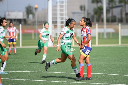 Del gol de Celeste, Celeste Guevara | Santos Laguna vs Atlético de San Luis femenil sub 18