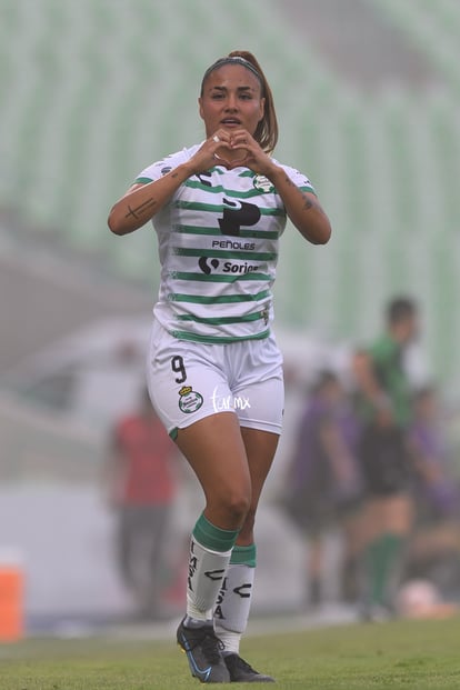 Celebran gol de Alexia, Alexia Villanueva | Santos Laguna vs FC Juárez femenil, jornada 16