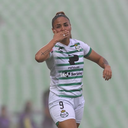 Celebran gol de Alexia, Alexia Villanueva | Santos Laguna vs FC Juárez femenil, jornada 16