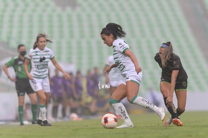 Lucero Lara, Jasmine Casarez | Santos Laguna vs FC Juárez femenil, jornada 16