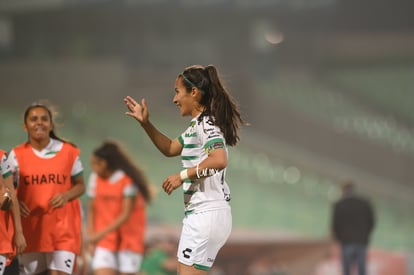 festejo gol de Peraza, Cinthya Peraza | Santos Laguna vs FC Juárez femenil, jornada 16