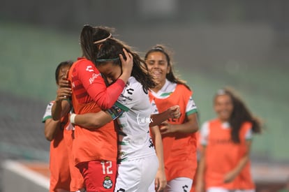 festejo gol de Peraza, Cinthya Peraza | Santos Laguna vs FC Juárez femenil, jornada 16