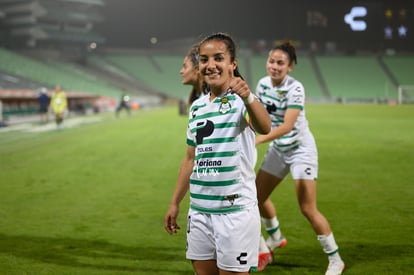 Cinthya Peraza | Santos Laguna vs FC Juárez femenil, jornada 16