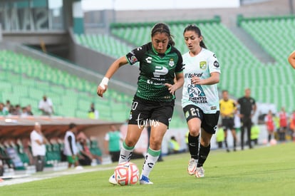 Judith Félix , Lixy Rodríguez | Santos Laguna vs León femenil J5