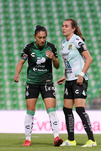 Lourdes De León, Daniela Calderón | Santos Laguna vs León femenil J5