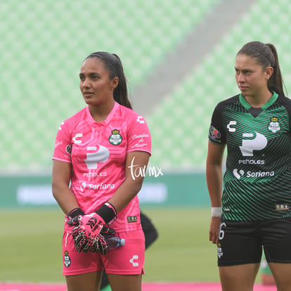 Hannia De Ávila, Priscila Padilla | Santos Laguna vs León femenil J5