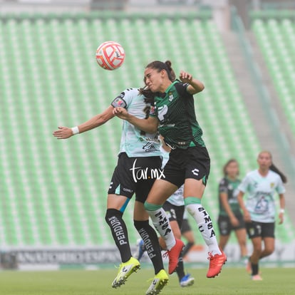 Priscila Padilla, Daniela Calderón | Santos Laguna vs León femenil J5