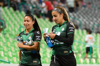 Catherine Calvillo, Ana Peregrina | Santos Laguna vs León femenil J5