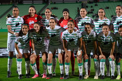 Cinthya Peraza, Paola Calderón, Katia Estrada, Karyme Martín | Santos vs Leon J6 C2022 Liga MX femenil