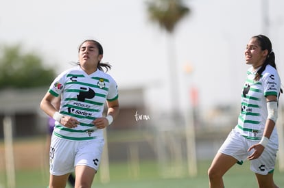 Festejo de gol, Judith Felix, Ailin Serna, Judith Félix | Santos vs Mazatlán J12 C2022 Liga MX