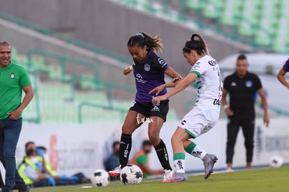 Daniela Delgado, Connie Caliz | Santos vs Mazatlán J17 C2022 Liga MX femenil