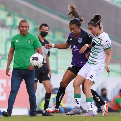 Daniela Delgado, Connie Caliz | Santos vs Mazatlán J17 C2022 Liga MX femenil