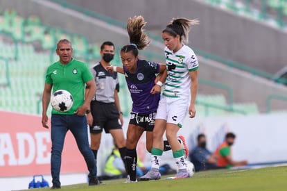 Daniela Delgado, Connie Caliz | Santos vs Mazatlán J17 C2022 Liga MX femenil